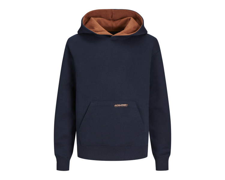 JACK & JONES : Hoodie met kangoeroezak