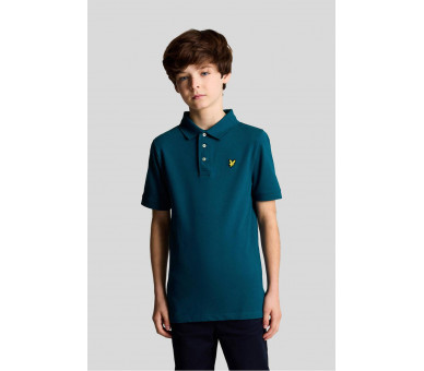 LYLE & SCOTT : Effe polo met logo op de borst