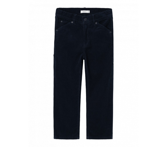 NAME IT : Pantalon ample en velours côtelé