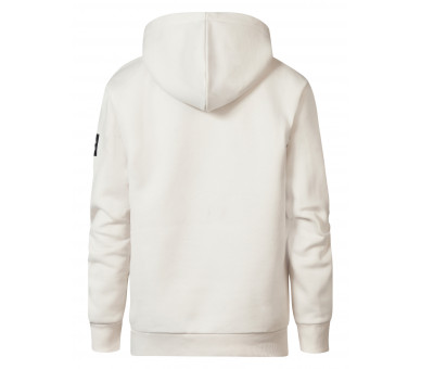 PETROL : Trendy hoodie met kleine rits bovenaan