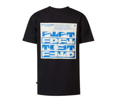 PETROL : Boys T-Shirt SS Classic Print Dark Black