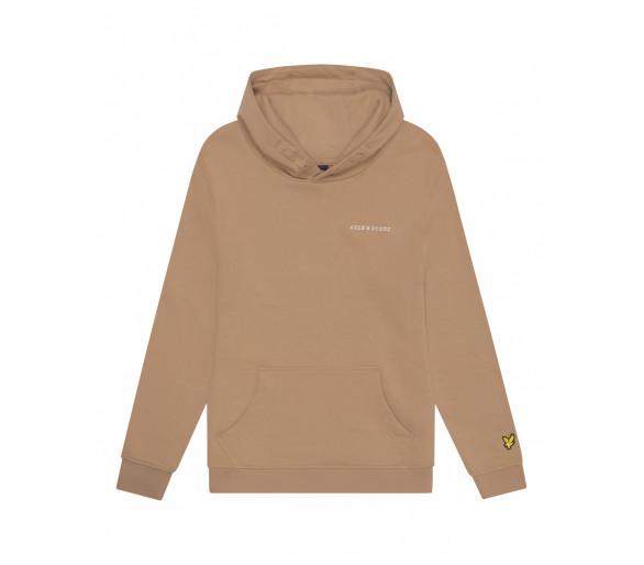 LYLE & SCOTT : SCRIPT EMBROIDERED HOODIE