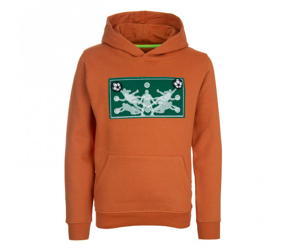 STONES AND BONES : Hoodie met voetbalprint