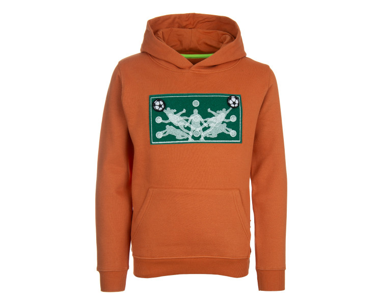 STONES AND BONES : Hoodie met voetbalprint