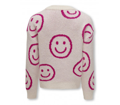 KIDS ONLY : Gebreide pullover met leuke smileys