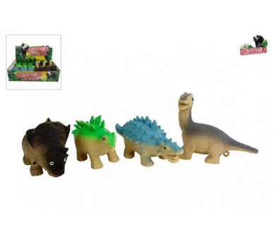 Dinosaurus knijpfiguur 13 tot 17cm