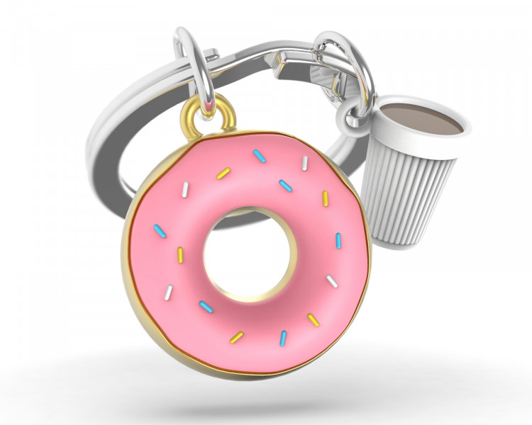 DONUT KEYRING