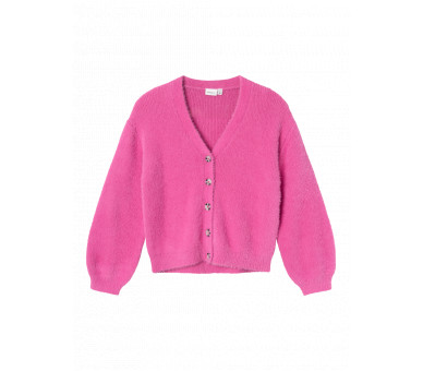 NAME IT : Zachte cardigan met knopen