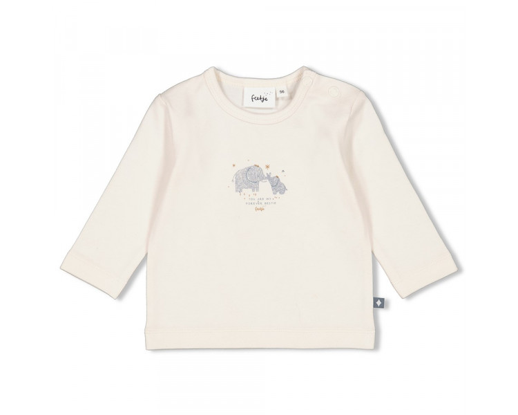 FEETJE : Longsleeve - Forever Bestie Offwhite