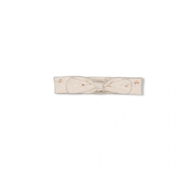 FEETJE : Ribbed headband AOP - Little Rosebud Offw