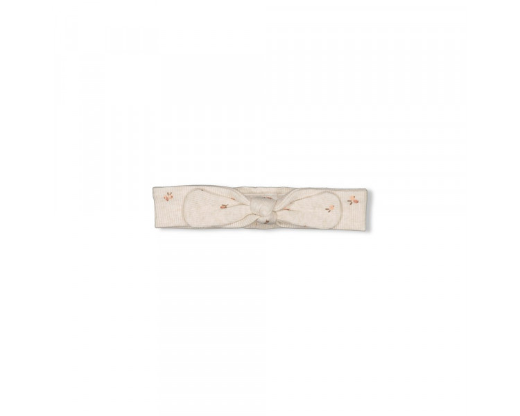 FEETJE : Ribbed headband AOP - Little Rosebud Offw FEETJE : Ribbed headband AOP - Little Rosebud Offw