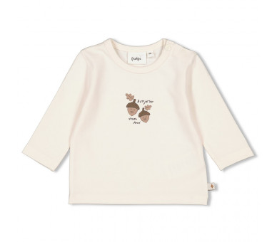 FEETJE : Longsleeve - Acorn Offwhite