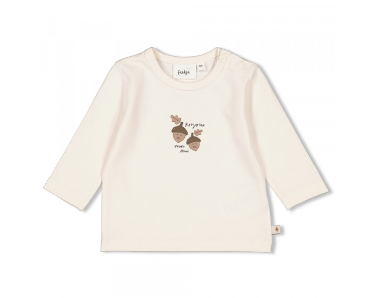 FEETJE : Longsleeve - Acorn Offwhite