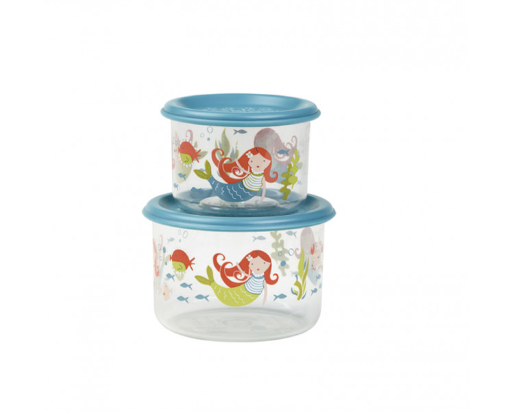 Good Lunch® snack containers (set of 2) Isla the Mermaid