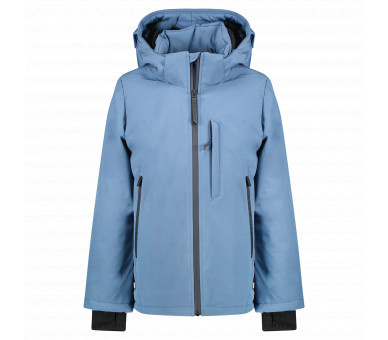 CARS : Veste bleue chaude avec fermeture éclair et capuche
