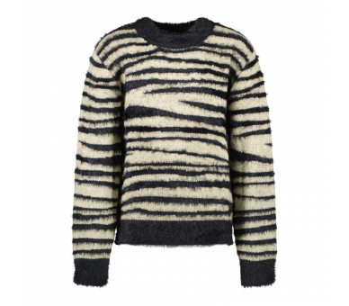 CARS : Fluffie gestreepte pull