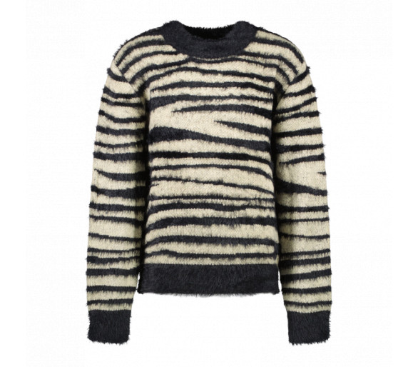 CARS : Fluffie gestreepte pull