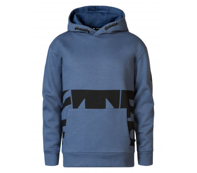 PETROL : Hoodie met kangeroezak en trendy print