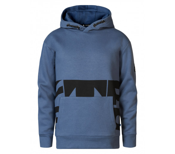 PETROL : Hoodie met kangeroezak en trendy print