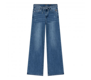 INDIAN BLUE : Wijde jeans