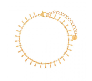 BRACELET BARS ALL AROUND - ADULT - GOLD