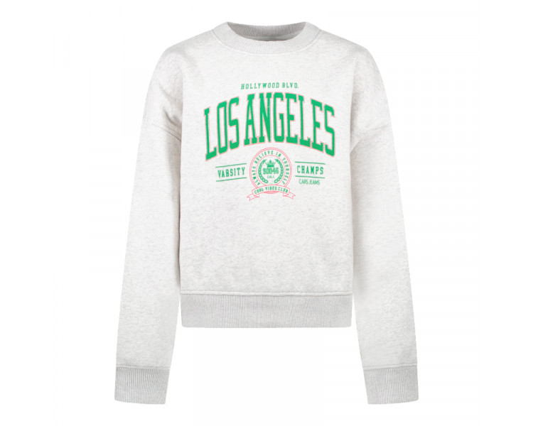 CARS : Sweater met print "LOS ANGELES"