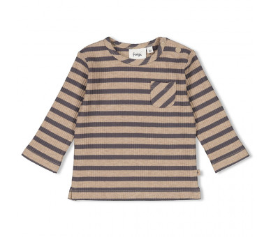 FEETJE : Ribbed longsleeve with stripes - Camp Wil