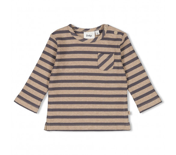 FEETJE : Ribbed longsleeve with stripes - Camp Wil