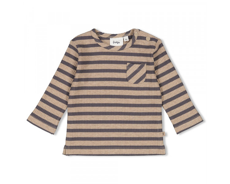 FEETJE : Ribbed longsleeve with stripes - Camp Wil