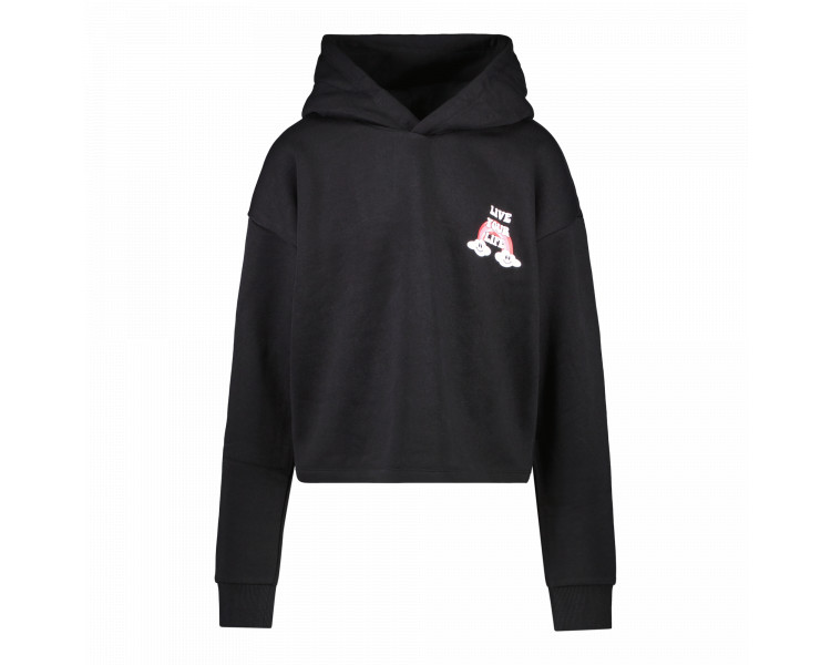 CARS : Trendy hoody met print voor en achteraan