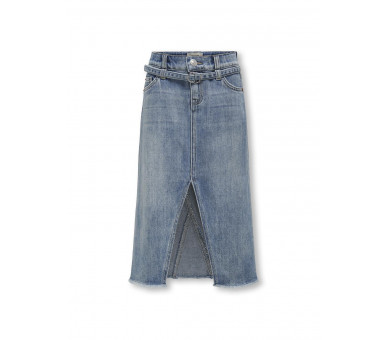 KIDS ONLY : Toffe lange rok in jeans