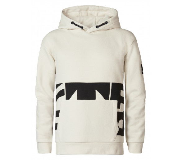 PETROL : Hoddie met kangeroezak en trendy print