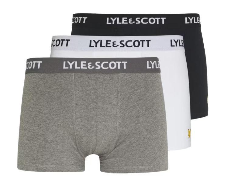 LYLE & SCOTT : 5 verschillende kleuren van boxershorts