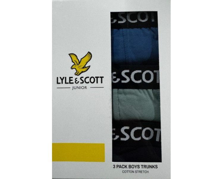 LYLE & SCOTT : 3 boxers in een doosje