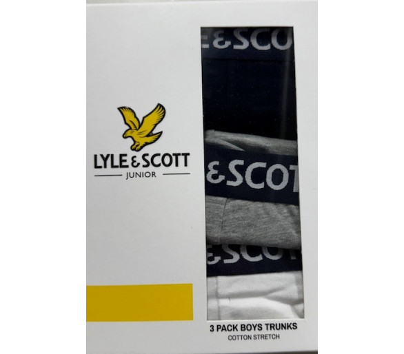 LYLE & SCOTT : 3 boxers in een doosje