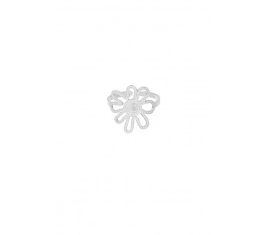 Happy Flower Girl ring - zilver