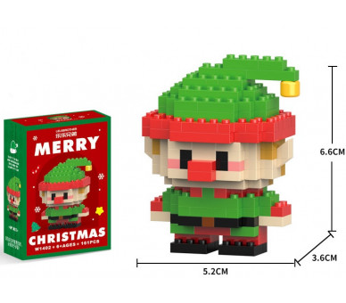 Mini Building Block Set Christmas