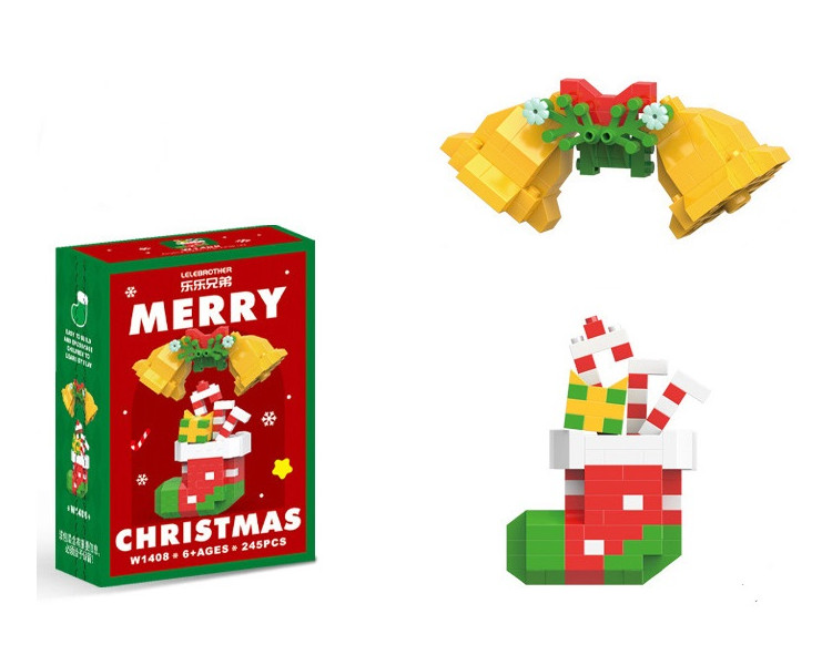 Mini Building Block Set Christmas