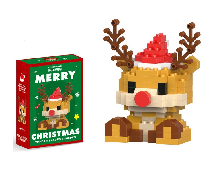 Mini Building Block Set Christmas