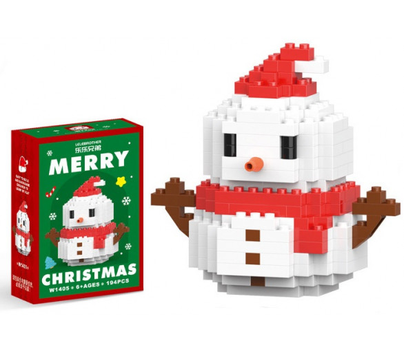 Mini Building Block Set Christmas