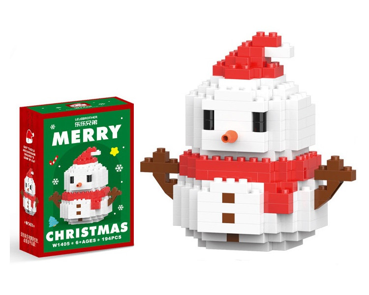 Mini Building Block Set Christmas