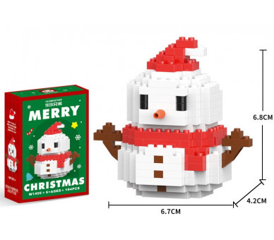 Mini Building Block Set Christmas