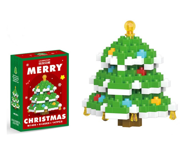 Mini Building Block Set Christmas