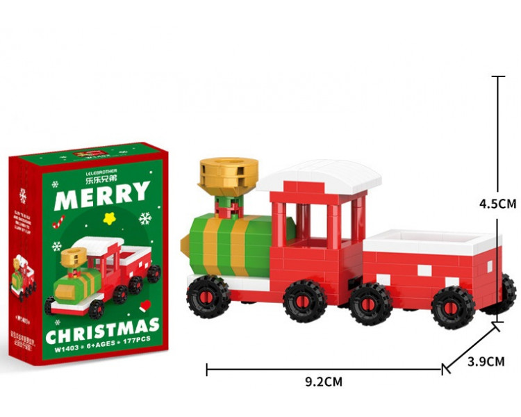 Mini Building Block Set Christmas