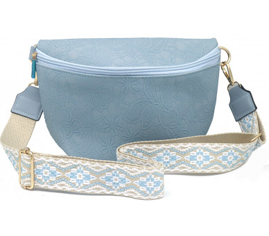 PU Bag 25x16cm Blue