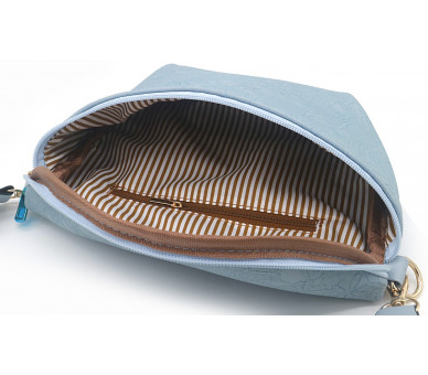 PU Bag 25x16cm Blue
