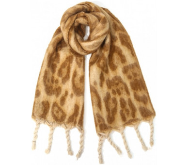 No.1 Scarf Leopard 180x60cm
