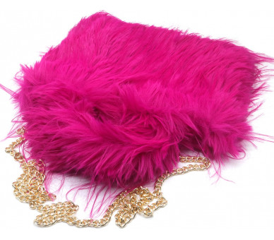 Fluffy Bag fucsia