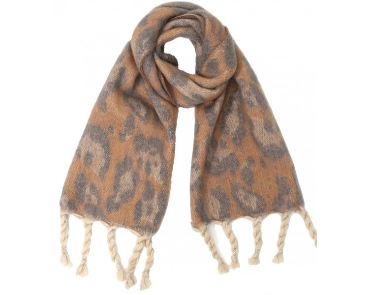 No.1 Scarf Leopard 180x60cm