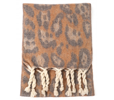 No.1 Scarf Leopard 180x60cm